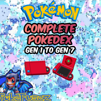 Pokemon Bank to Home Shiny Living Dex (#1-807, Generation 1 to 7) • Competitive • 6IVs • Online Battle-ready