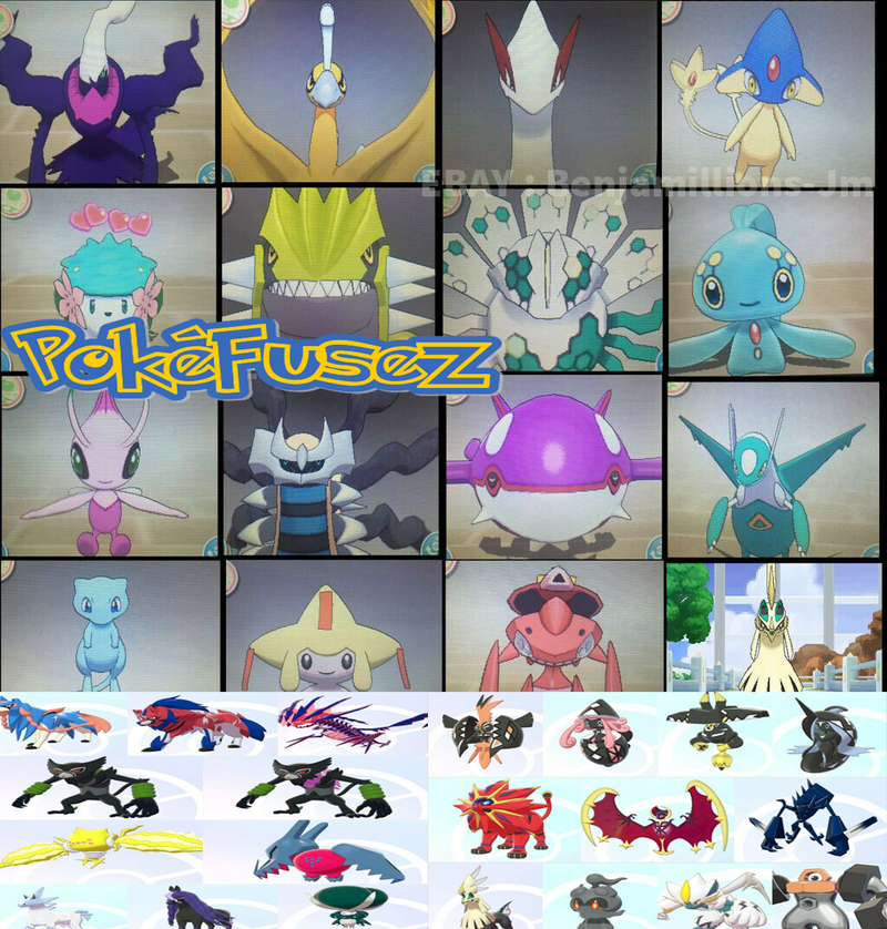 All 60 Shiny Legendary Pokemon / 6IV Pokemon / Shiny Pokemon